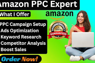 manage optimize your amazon  ppc expert ppc campaign optimize amazon ads promote