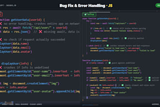 debug and fix your broken javascript, HTML or CSS fast
