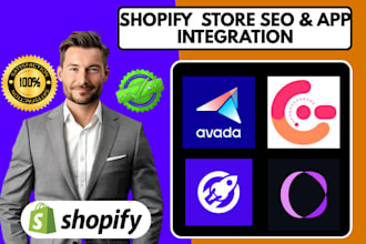 setup shopify store seo booster avada ai tapita ai tiny searchpie variant