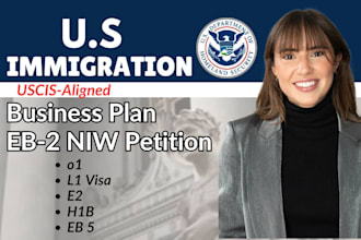 write eb2 niw buiness plan eb1a expert opinion l1 visa meets uscis requirements