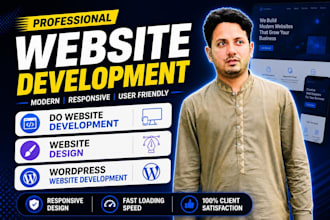 do website development, website design, wordpress website development