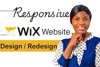 redesign wix website, wix website design, wix website redesign, wix development