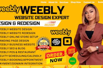 do weebly website design or redesign weebly website, square online store square