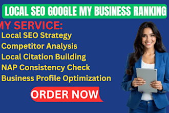 do local seo google my business ranking gbp optimization product listing