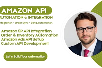 build amazon sp API integration, ads API and automation system