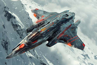 cerate concept art spaceship or vehicle design