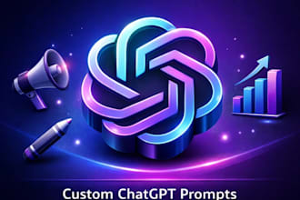 create custom chatgpt ai prompts for content and marketing