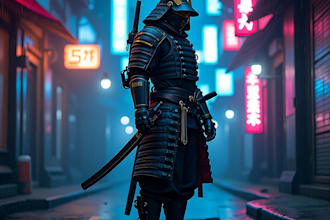 create stunning ai concept art in 90s retro and cinematic styles