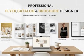design any project on adobe indesign, formatting, calender design,canva brochure