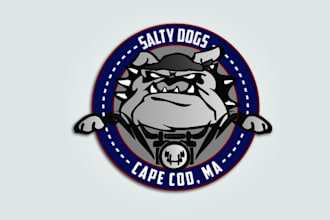 design greatest premium logo for salty dogs of cape cod