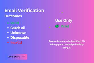 bulk email verification and email list cleaning service