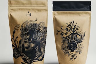design a bold and modern packaging design