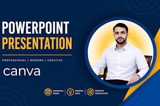 do powerpoint presentation, canva