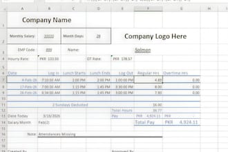 create excel formulas, automate calculations, and reports