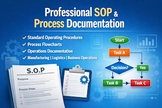 document your manufacturing process into a professional sop and workflow