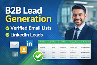 provide b2b leads and linkedin lead generation