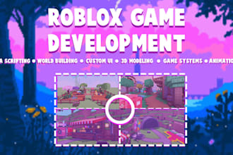 professional custom roblox game built to your vision