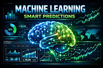 create ai and ml models to forecast, analyze, and predict business outcomes