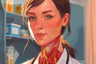do professional medical illustrations
