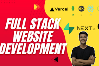do full stack website development as full stack web developer
