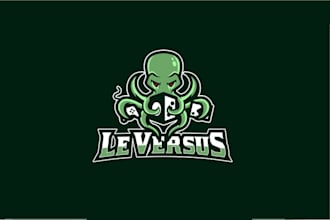 design gaming mascot e sports logo