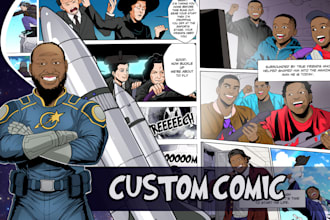 make custom comic based on your script