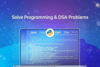 solve programming problems and provide algorithm solutions