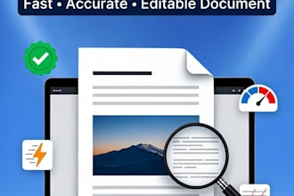 do image to text transcription fast and accurate