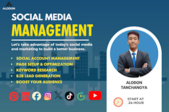 do social media marketing, management and organic growth