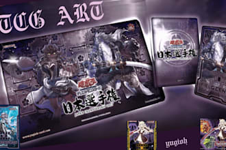 design tcg playmat, card illustration, board game, card game design, card game