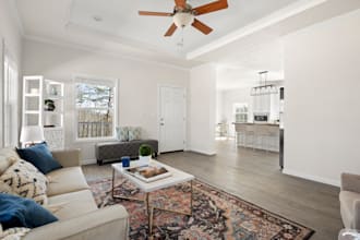 do professional real estate photo editing hdr or flambient