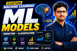 build machine learning model for prediction, classification, and forecasting