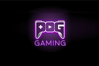 design vedio gaming mascot logo