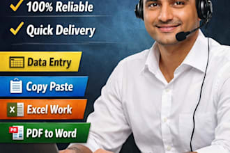 professional data entry and typing service