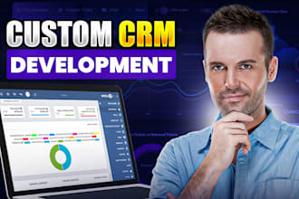 develop a custom web based CRM or erp solution for your business