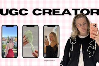be your engaging fashion and beauty ugc creator