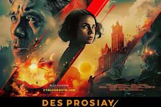 design a professional movie poster