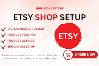 setup etsy shop etsy digital products etsy shop setup etsy product listing SEO