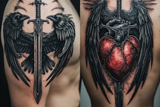 design professional creative tattoo design