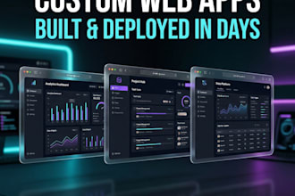 build your website or fullstack web application