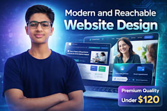 create a professional website dedicated to selling counselling services