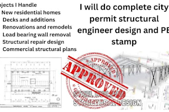 license structural engineer design building permit design in michigan, minnesota