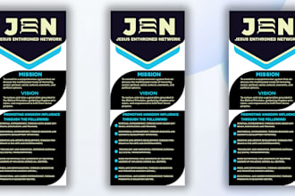 design a modern company flyer