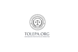 design face social justice police accountability logo