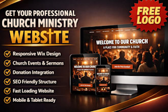 build a modern, accessible ministry website on wix for churches and organization