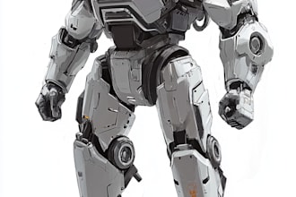 high quality robot, mecha concepts