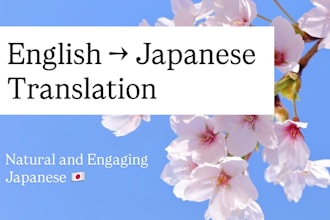 translate and localization english to natural japanese
