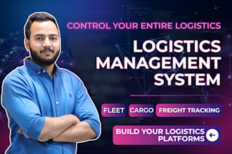 built custom webapp for logistics, fleet, cargo or freight transportation