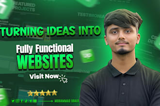 build a modern construction website for your business