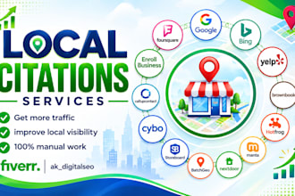 do local citations for aus, ca, uk, germany to improve local SEO and gmb ranking